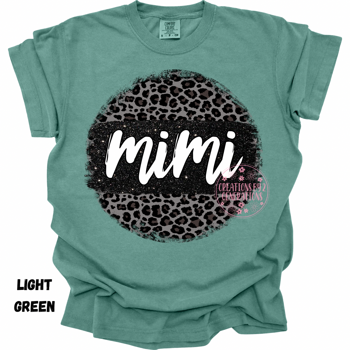 MIMI BLACK LEOPARD CIRCLE PREORDER