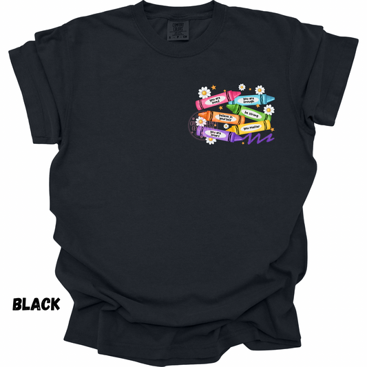 COLOR THE WORLD WITH KINDNESS WITH FRONT POCKET DESIGN PREORDER