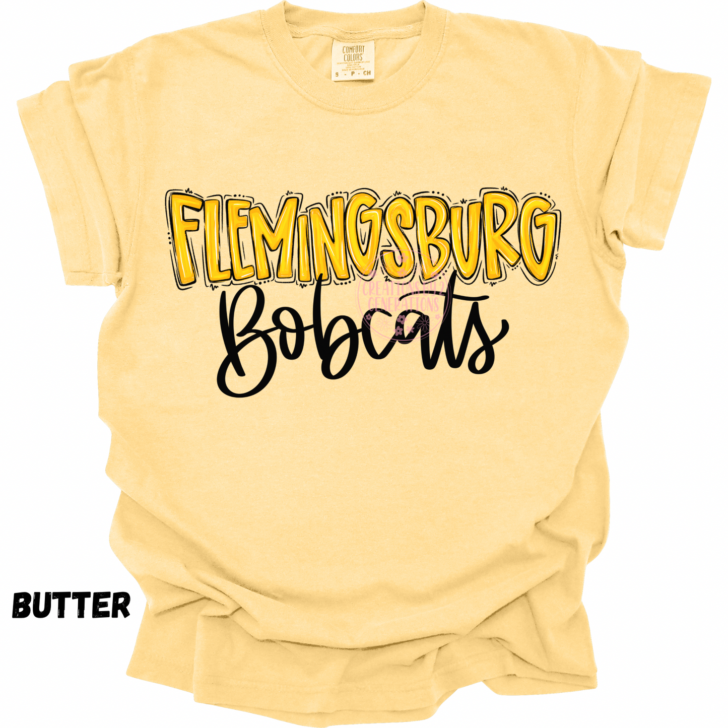 FLEMINGSBURG BOBCATS SKETCH PREORDER