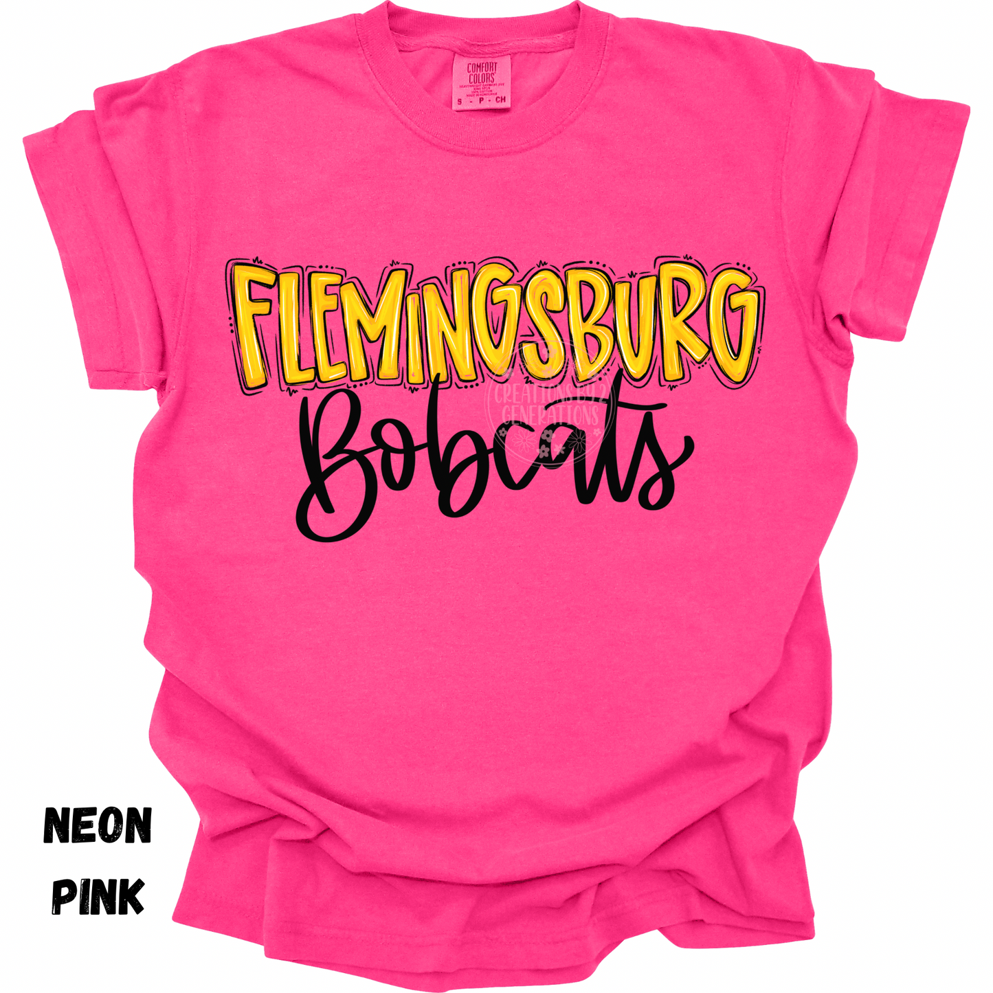 FLEMINGSBURG BOBCATS SKETCH PREORDER