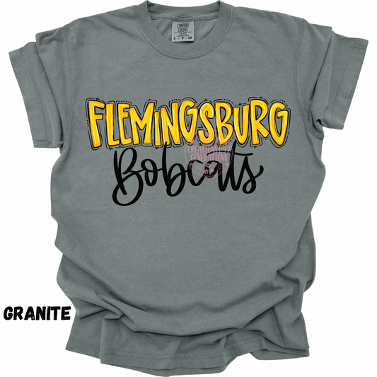 FLEMINGSBURG BOBCATS SKETCH PREORDER (YOUTH)