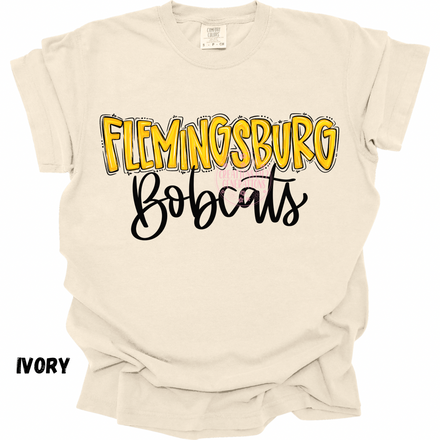 FLEMINGSBURG BOBCATS SKETCH PREORDER