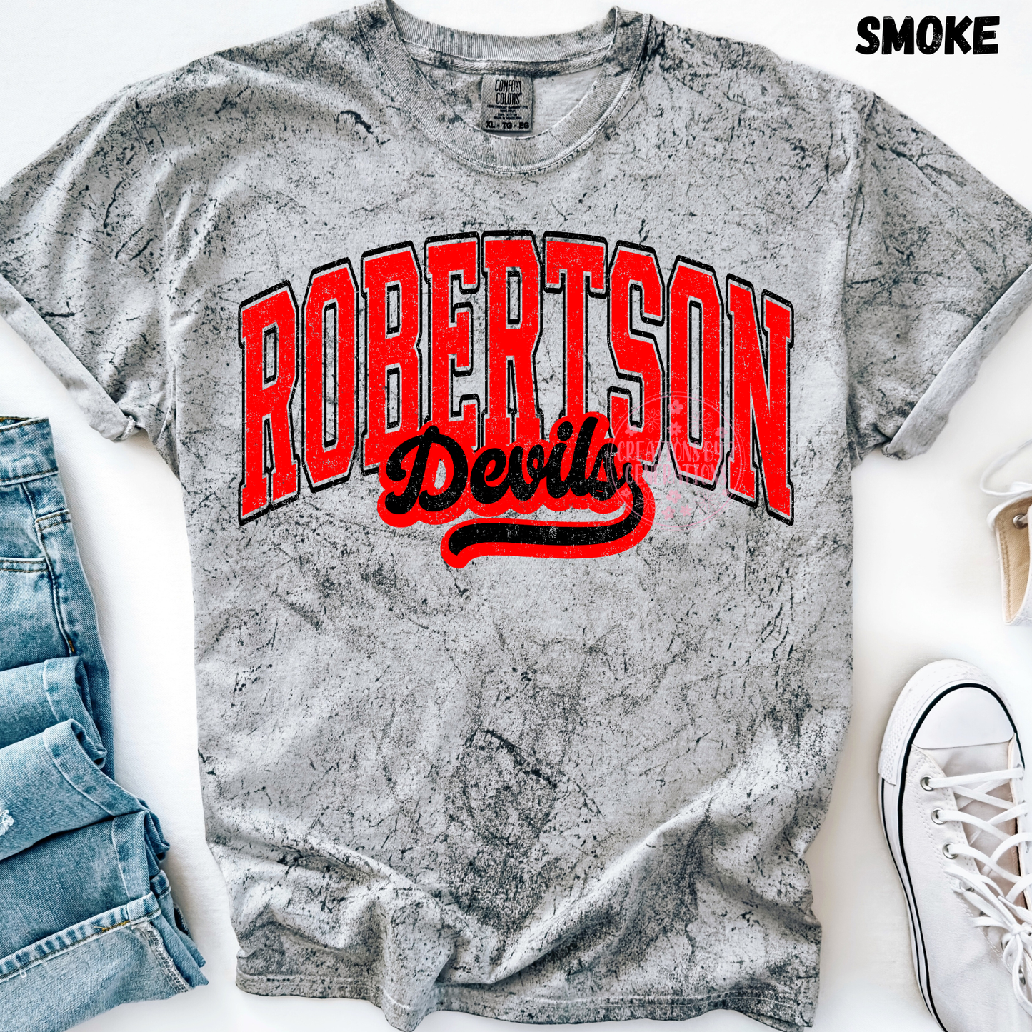 ROBERTSON DEVILS DISTRESSED