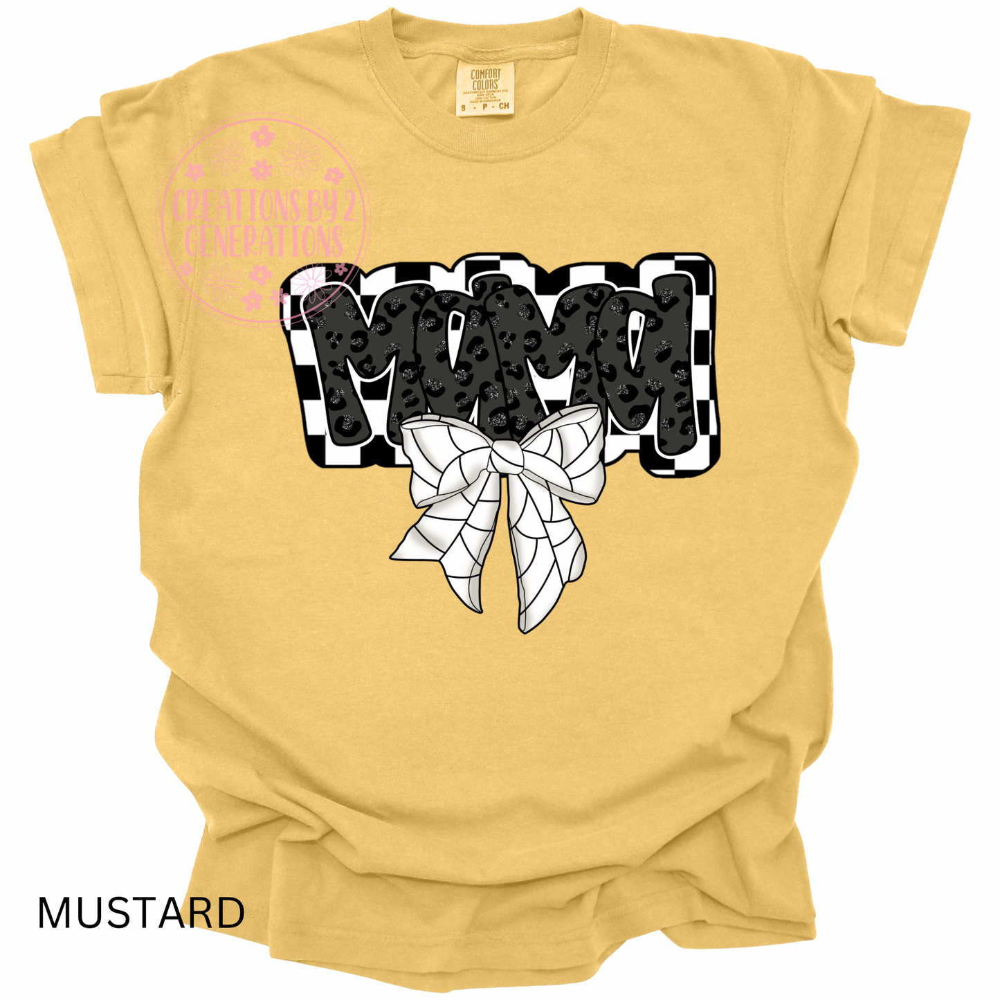MAMA VOLLEYBALL BOW (PRINT ONLY)