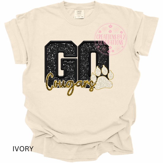 GO COUGARS PRINT
