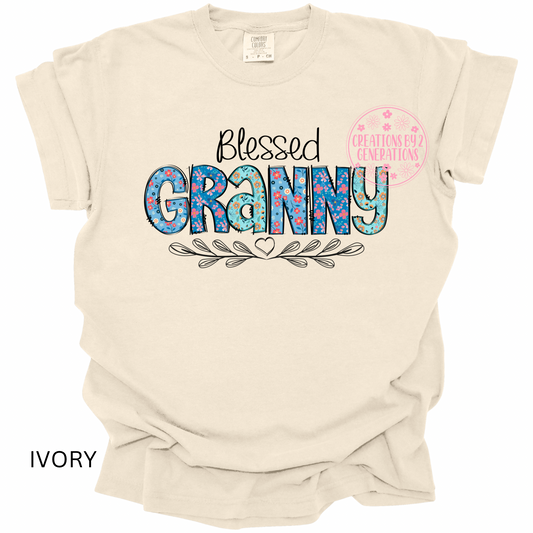 BLESSED GRANNY PRINT