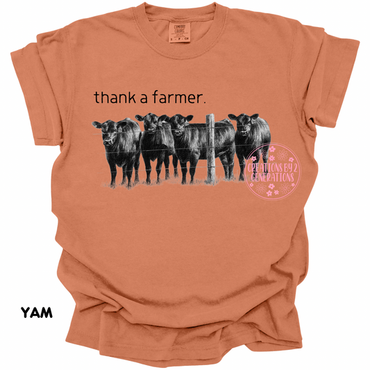 THANK A FARMER PRINT