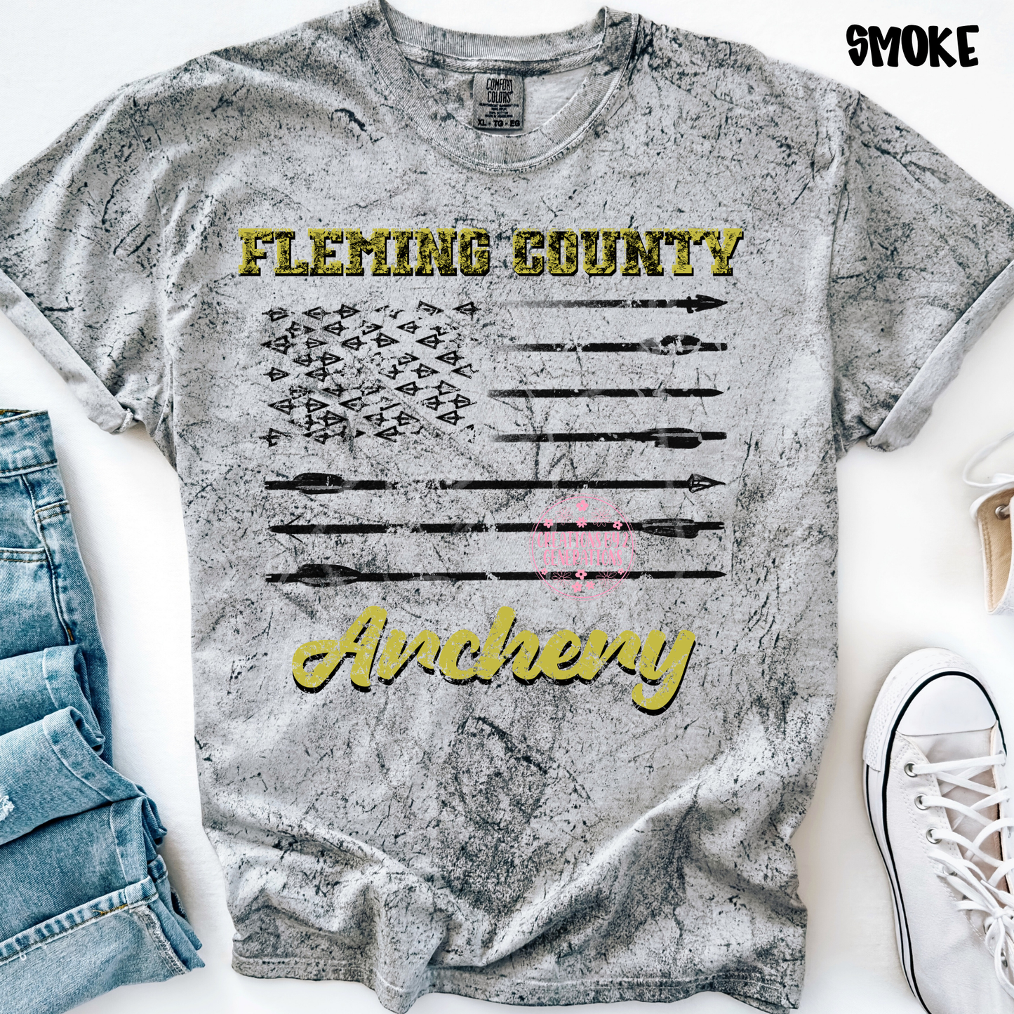 FLEMING COUNTY ARCHERY DISTRESSED AJ PREORDER