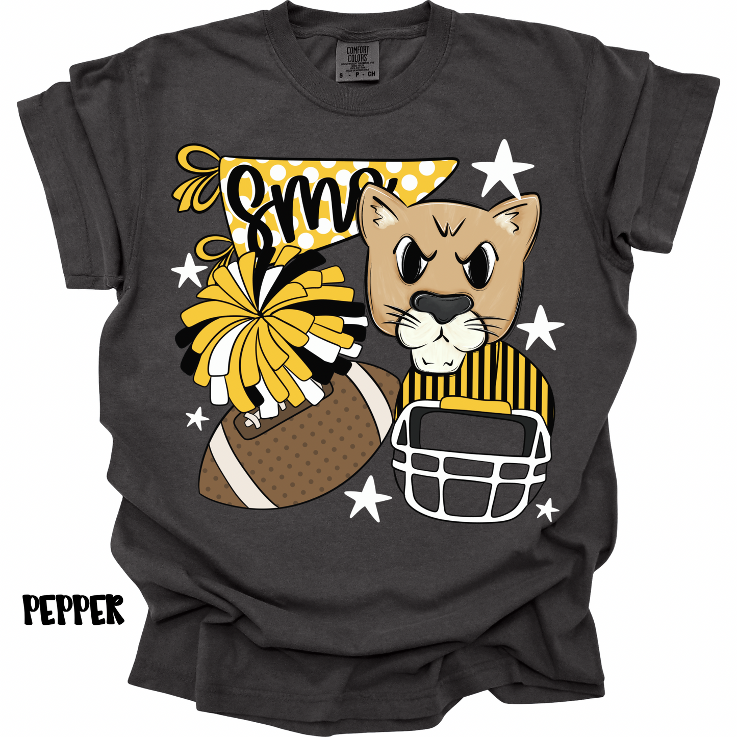 SMS COUGARS FOOTBALL COLLAGE PREORDER (YOUTH)
