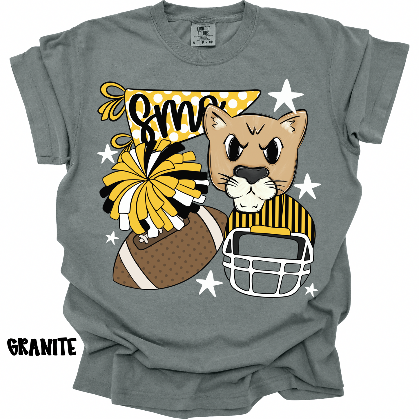 SMS COUGARS FOOTBALL COLLAGE PREORDER (YOUTH)