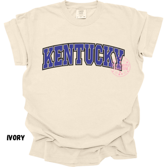 KENTUCKY SIMPLE BLUE ARCH PRINT