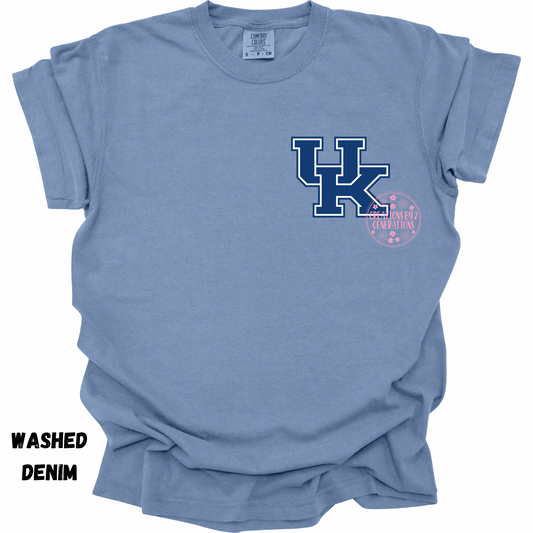 UK LEFT CHEST POCKET PRINT