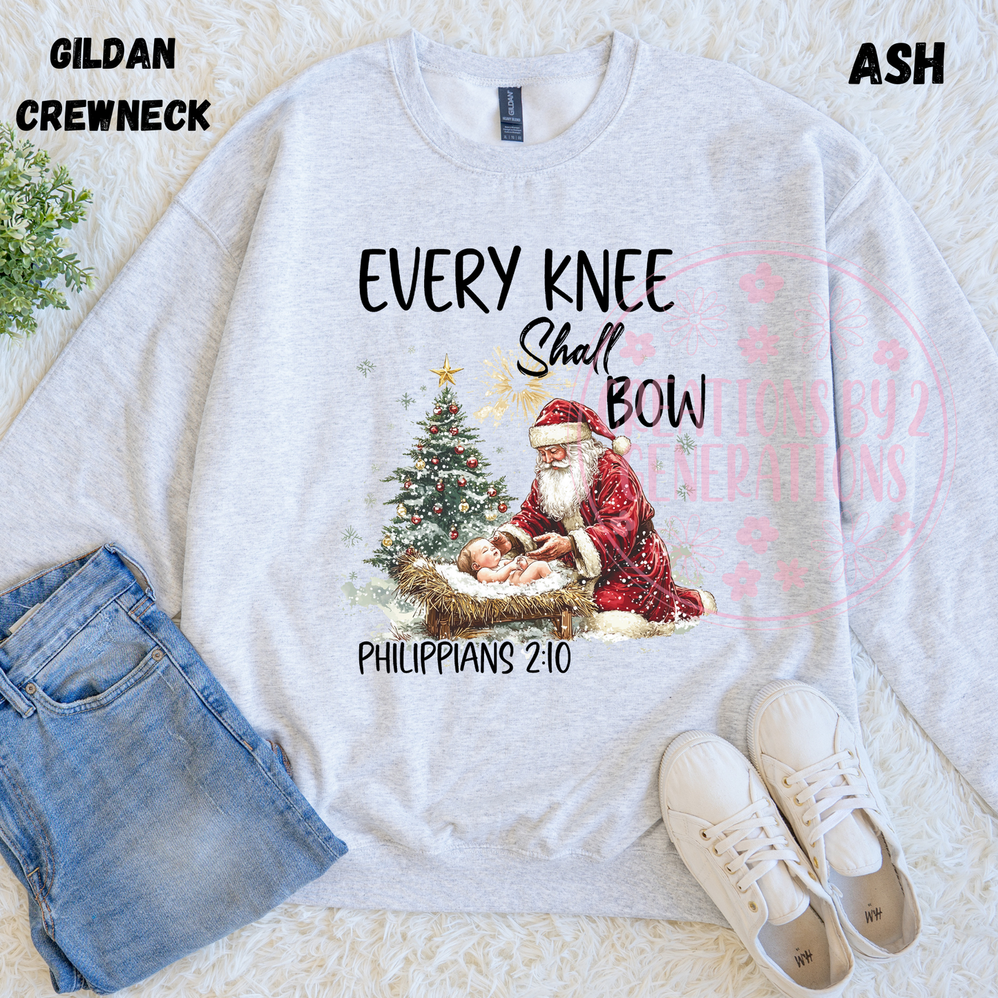 EVERY KNEE SHALL BOW PRINT