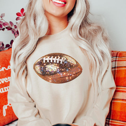 FOOTBALL SPARKLES PRINT