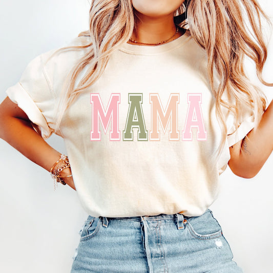 MULTICOLORED MAMA PRINT
