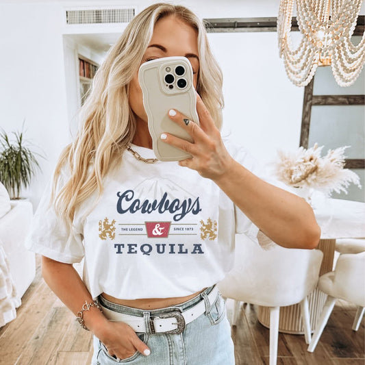 COWBOYS & TEQUILLA PRINT