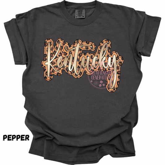 KENTUCKY LEOPARD CURSIVE