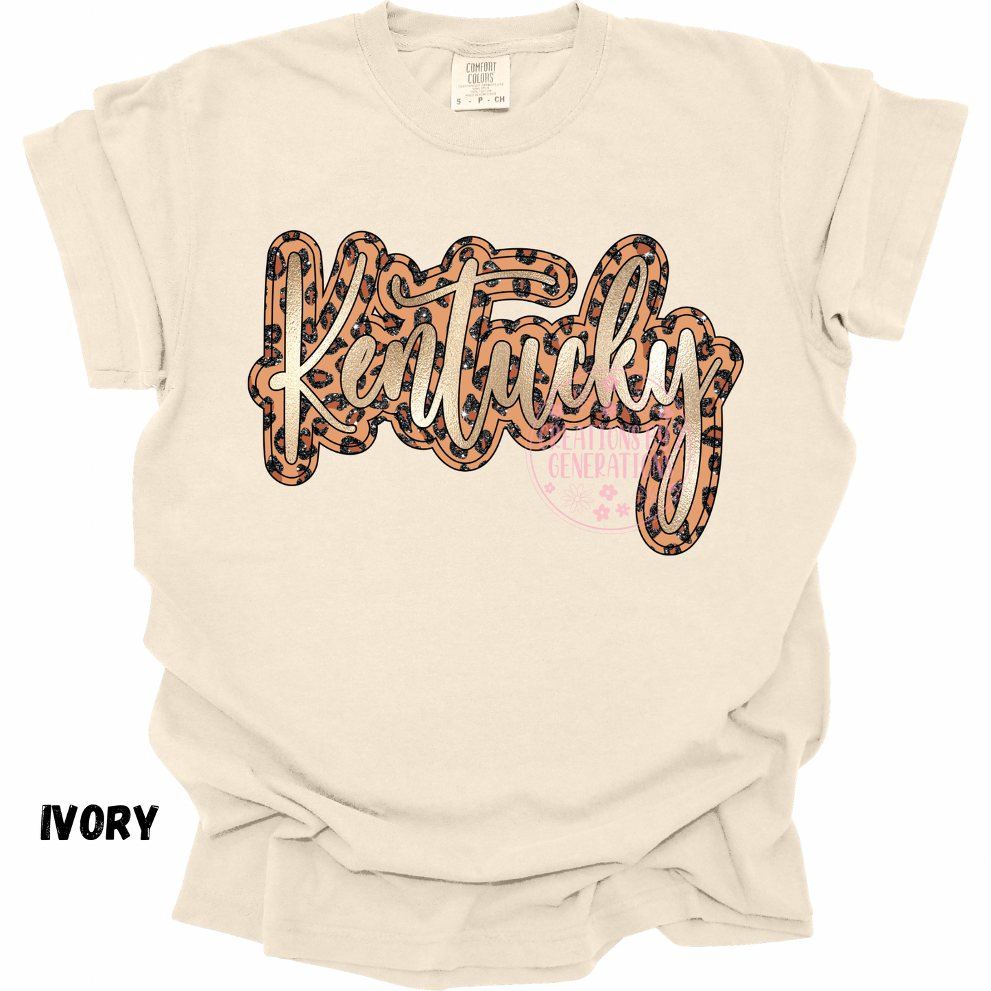 KENTUCKY LEOPARD CURSIVE