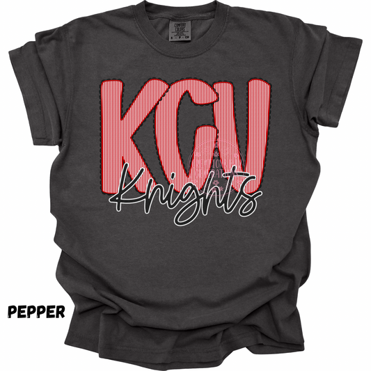 KCU KNIGHTS FAUX EMBROIDERY PREORDER