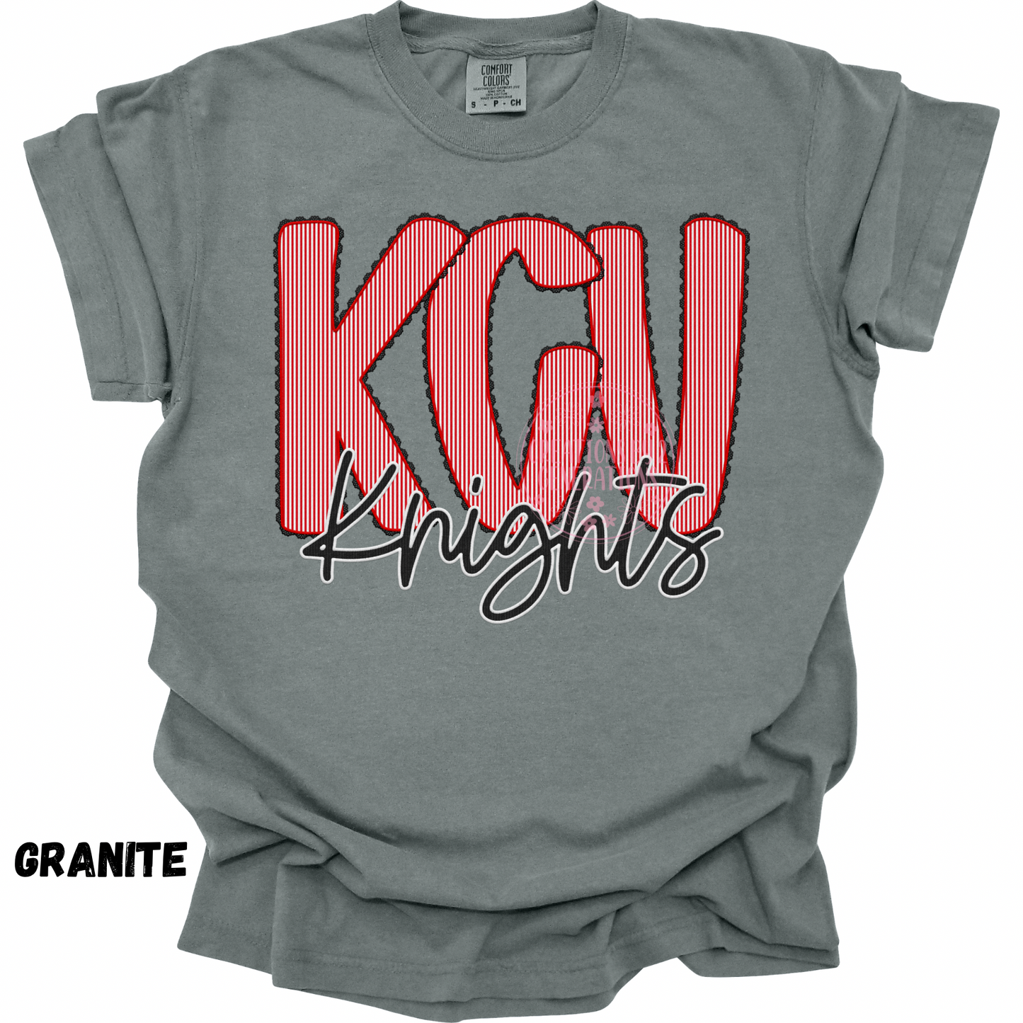 KCU KNIGHTS FAUX EMBROIDERY PREORDER
