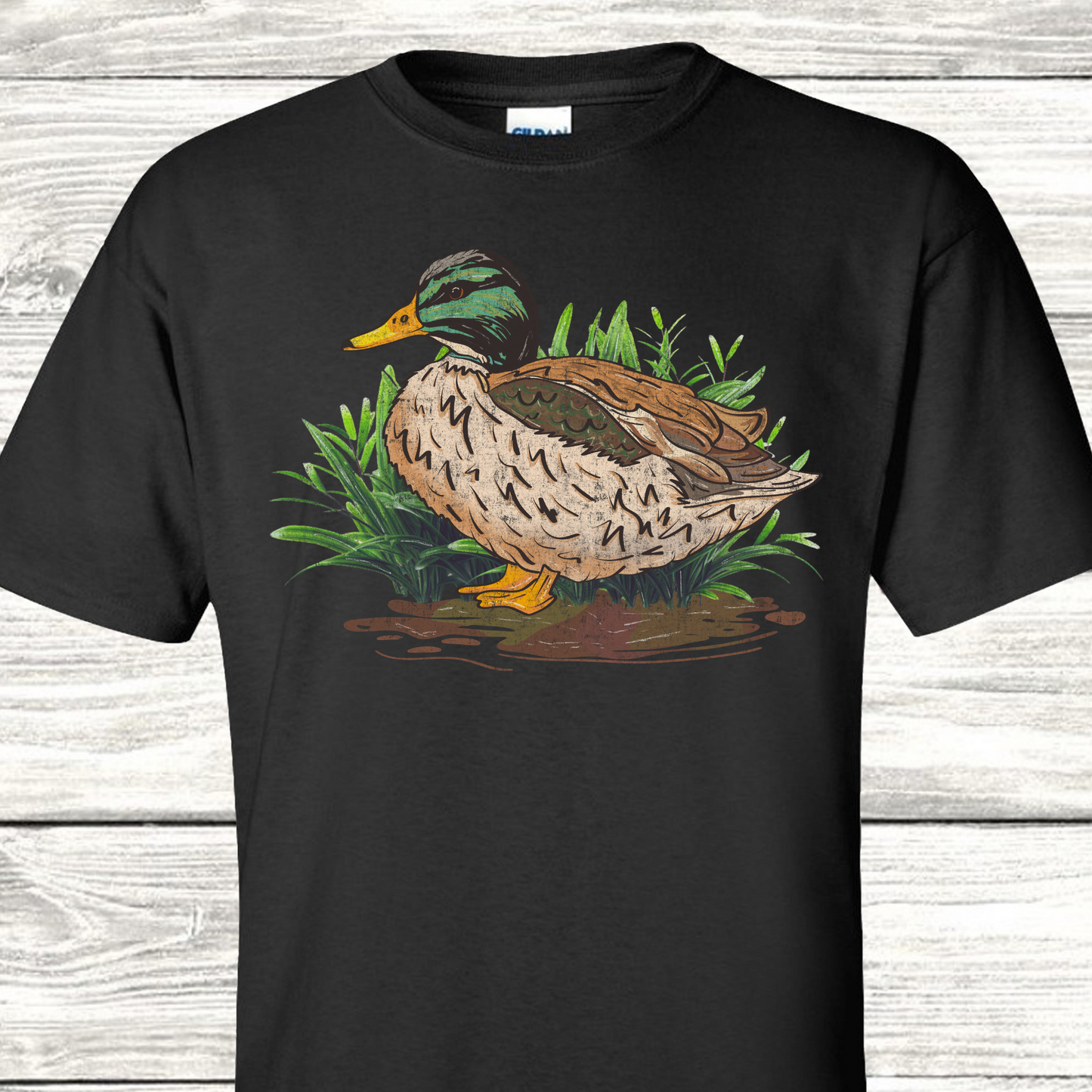 MALLARD DISTRESSED (PRINT ONLY)